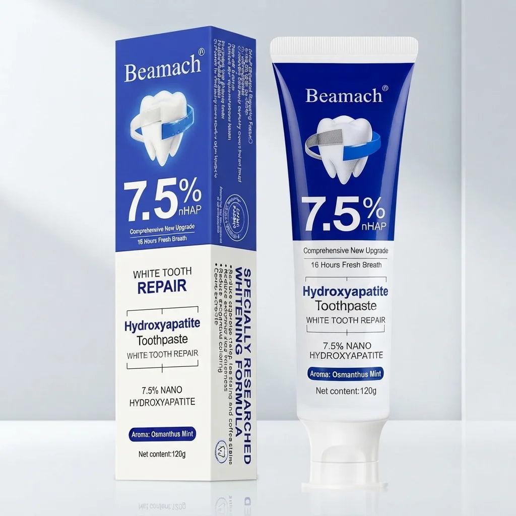Beamach 7.5% Nano Hydroxyapatite Toothpaste – 120g