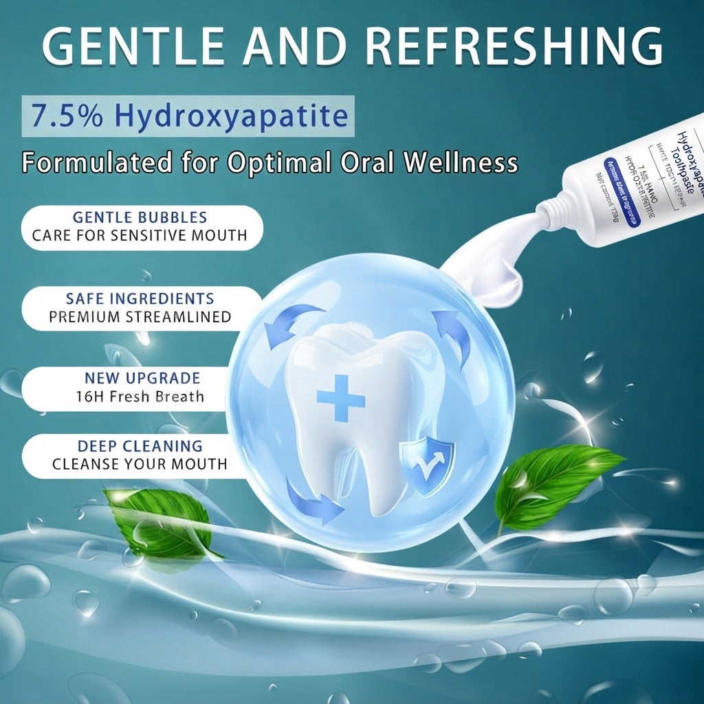 Beamach 7.5% Nano Hydroxyapatite Toothpaste – 120g
