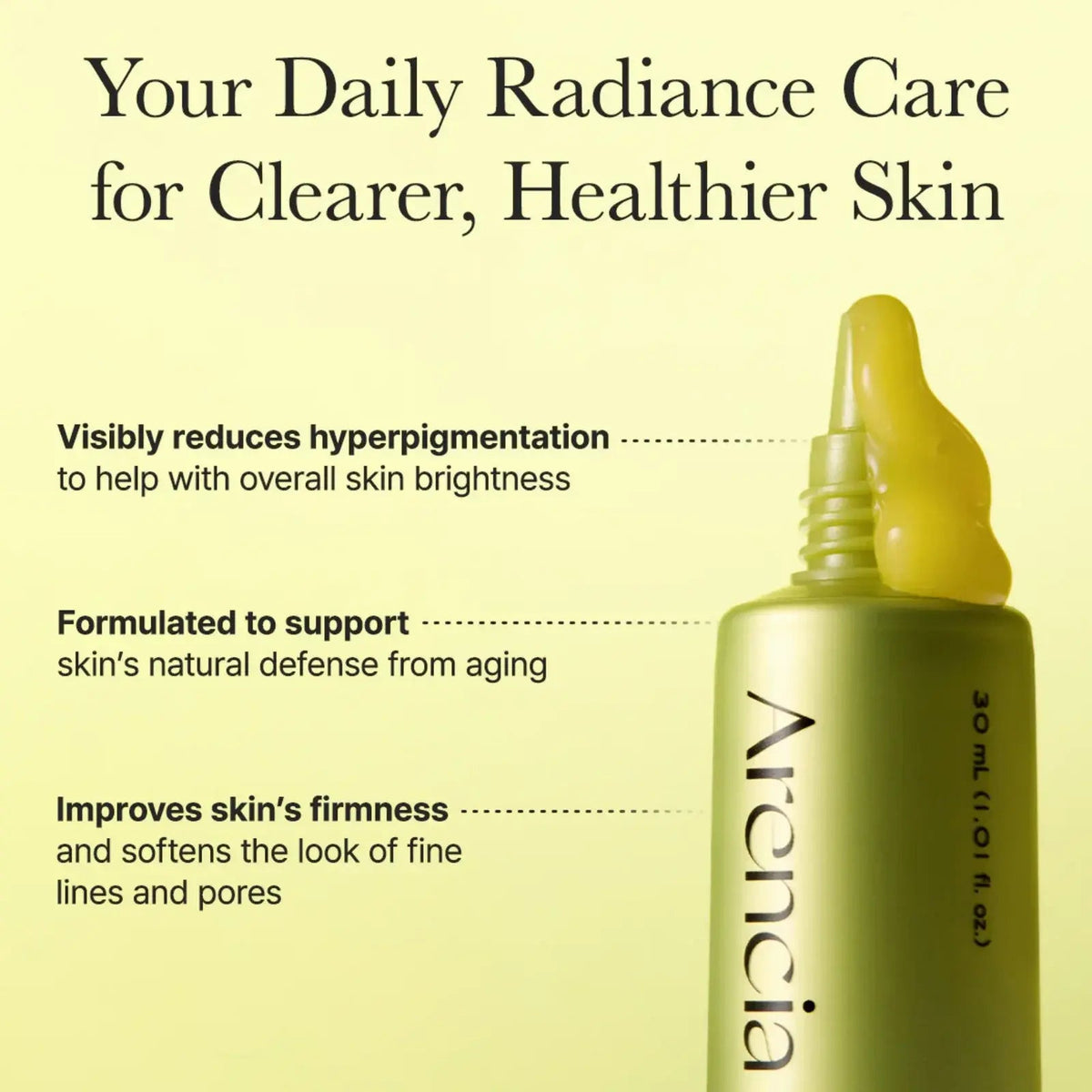 Arencia Vitamin C Booster Shot – Face & Neck Serum 30ml